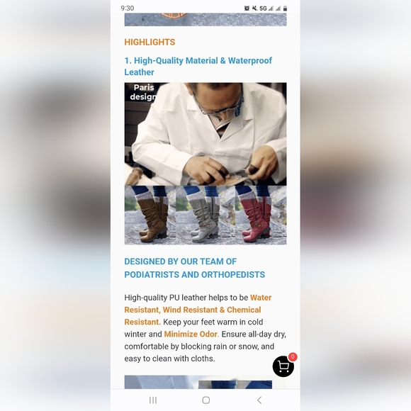 BRAND NEW Size 10 Boots - Picture 7 of 14